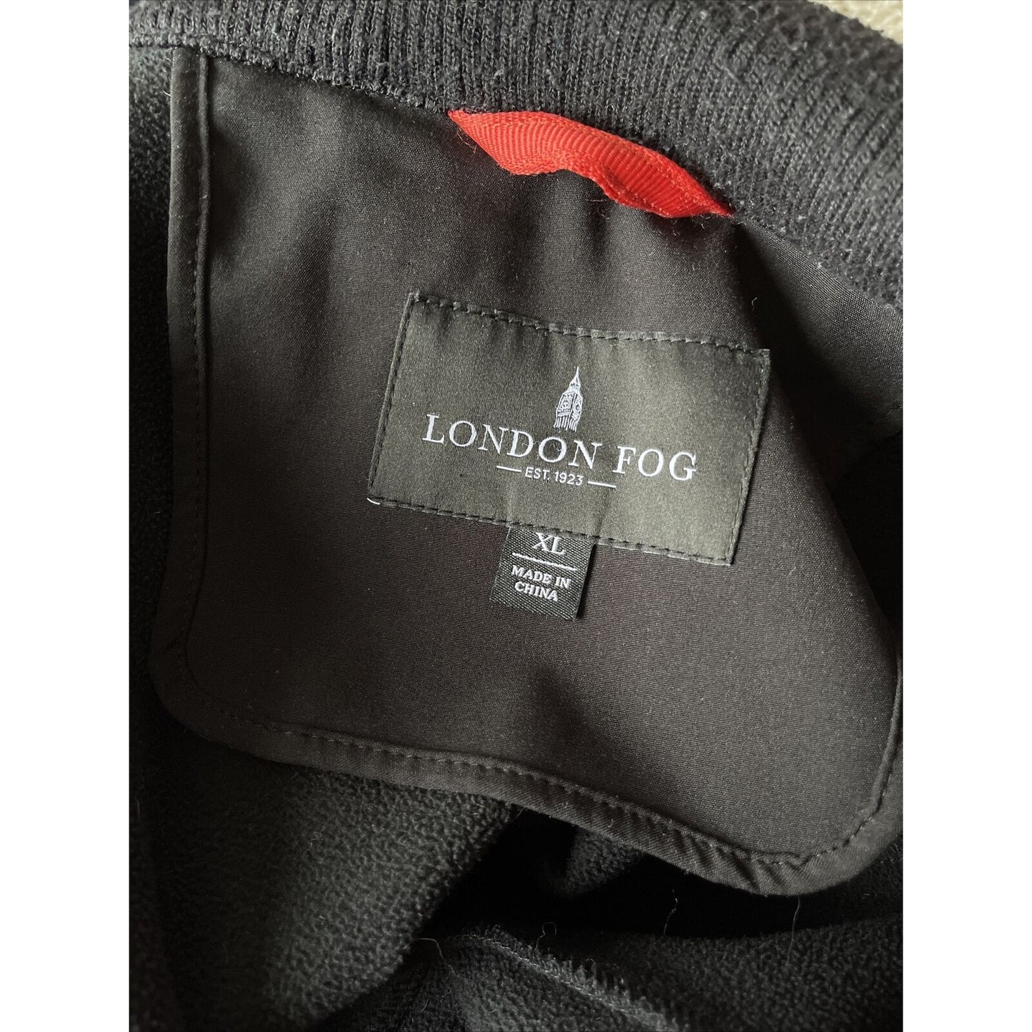 Men’s London Fog XL Black coat