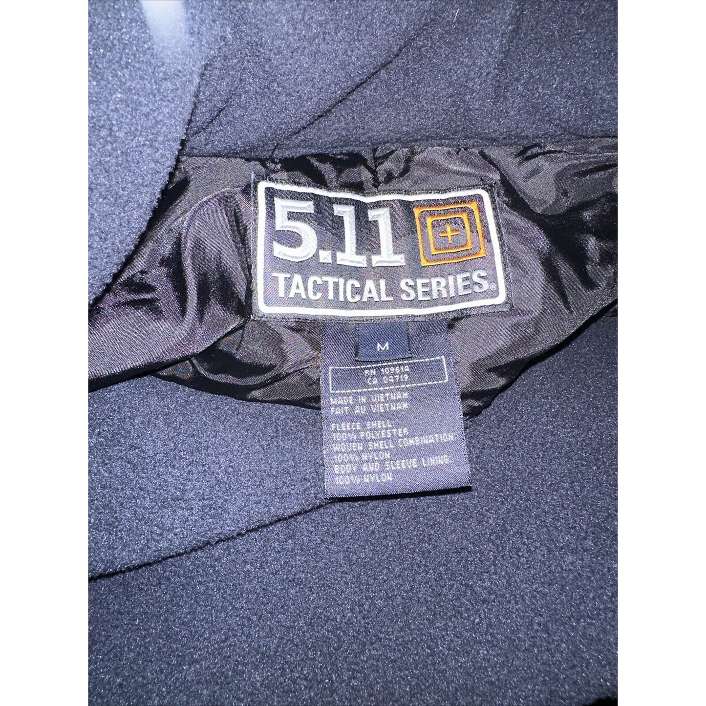 Men’s Dark Blue Medium 5.11 Tactical Series Full Zip Jacket