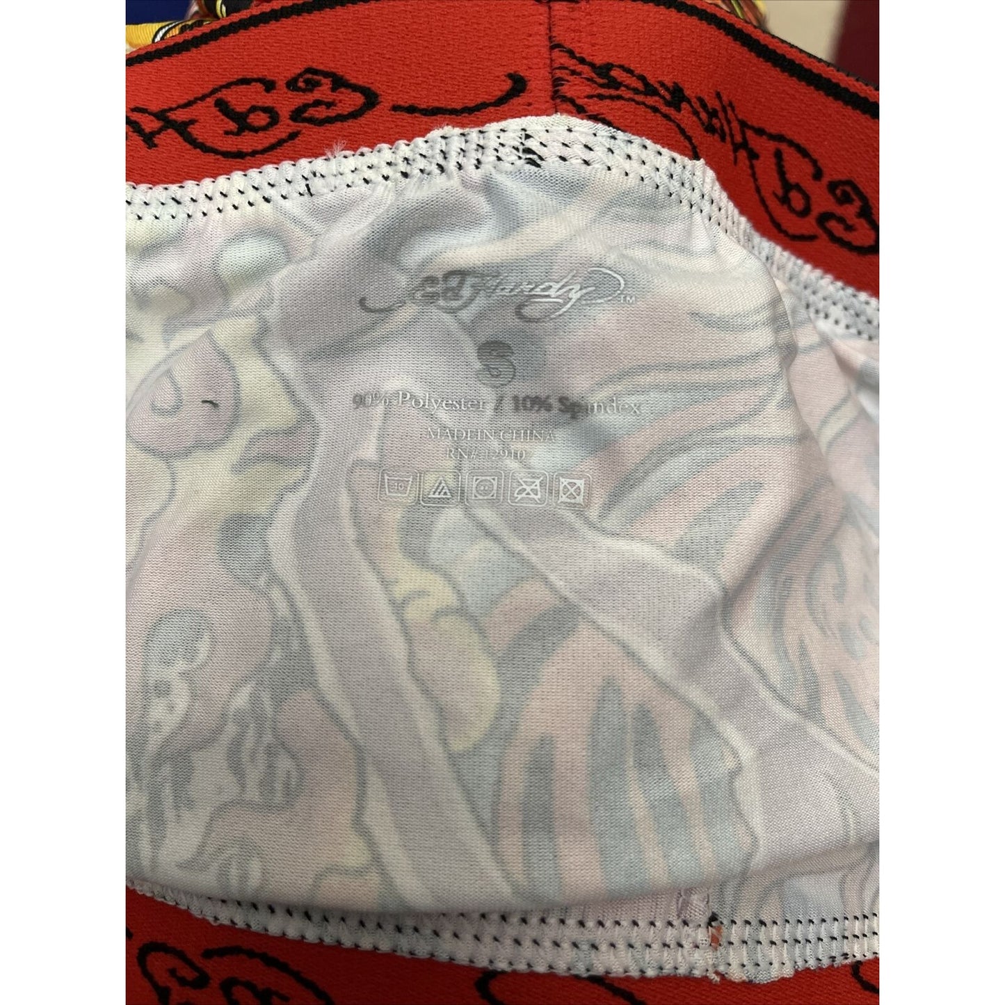men's ed hardy compression shorts small flames New And Unworn