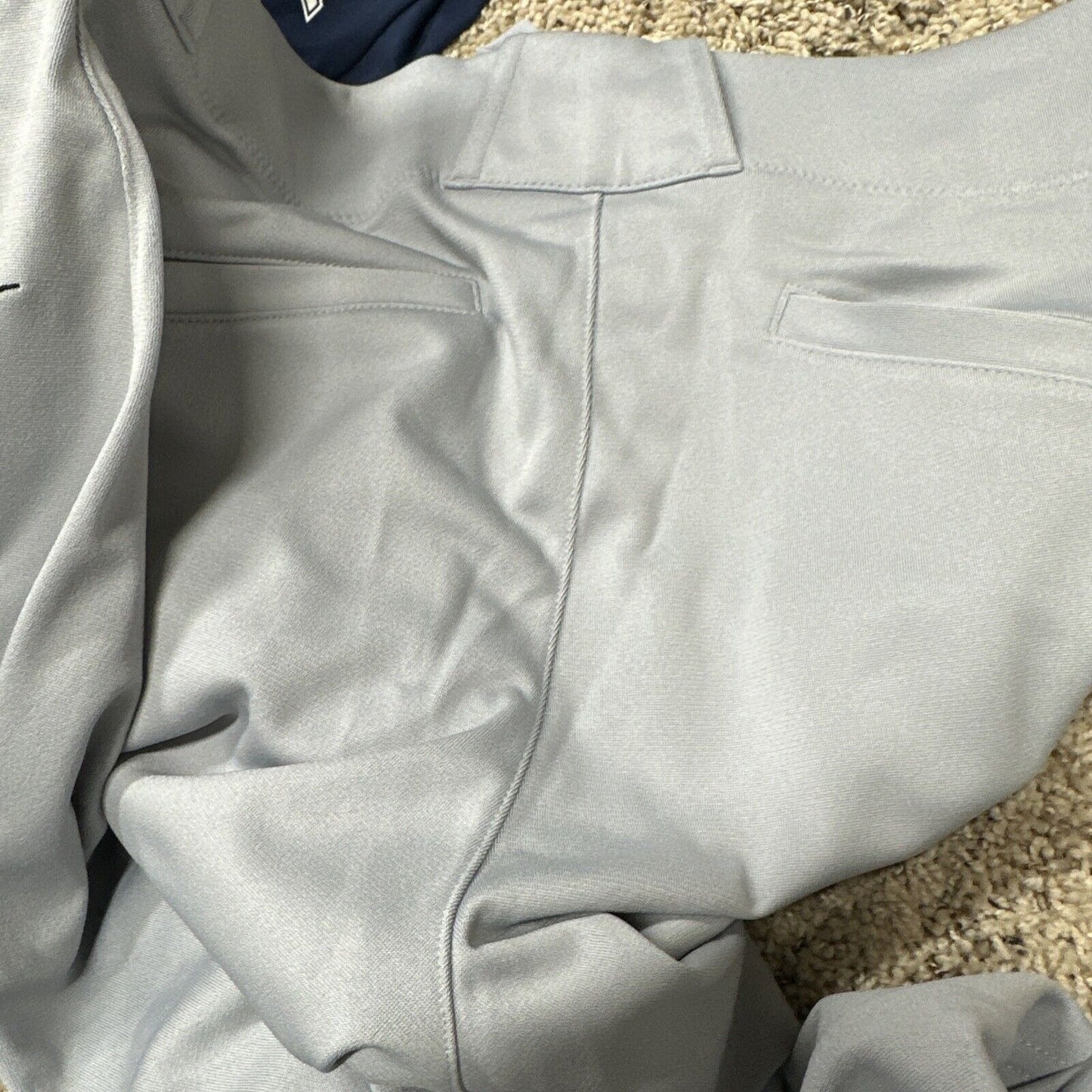 Men’s Gray Team Nike Baseball Pants Size Large