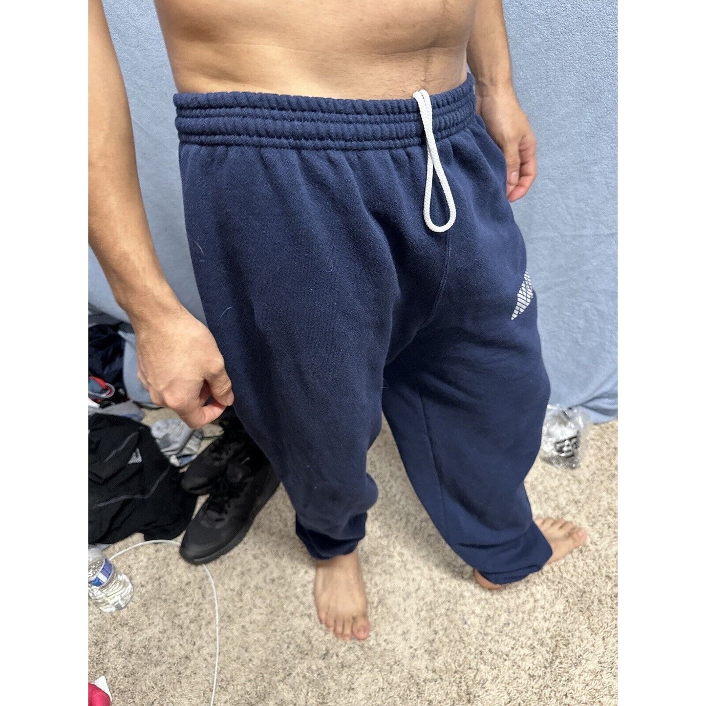 Men’s Navy Blue Medium Authentic US Navy Uniform Pt Sweat Pants