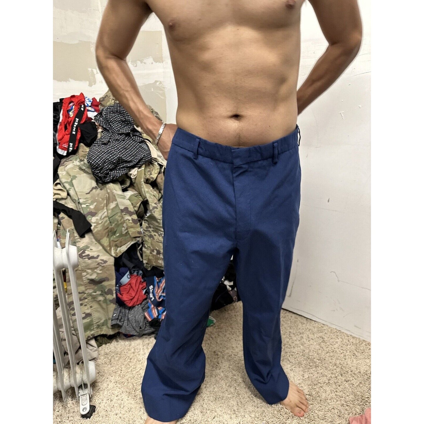 Men’s USAFA Air Force Academy Cadet Trousers Uniform Pants 37R