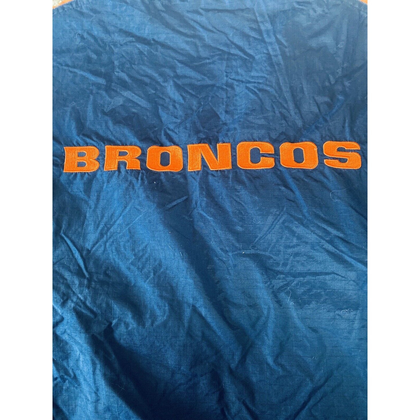 VTG Logo Athletic NFL Denver Broncos Windbreaker Jacket Men’s Size XL