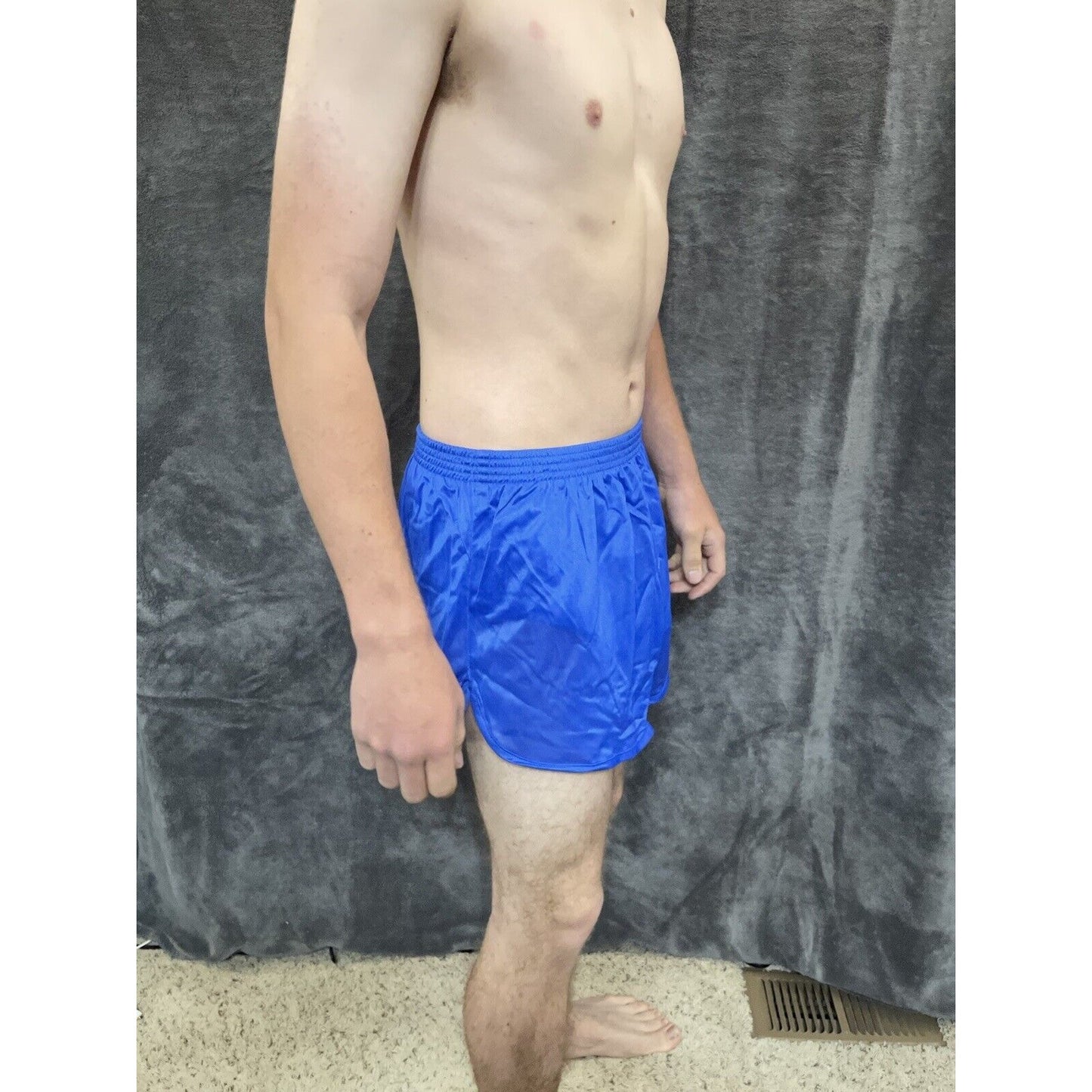men's soffe ranger panties athletic shorts royal blue medium
