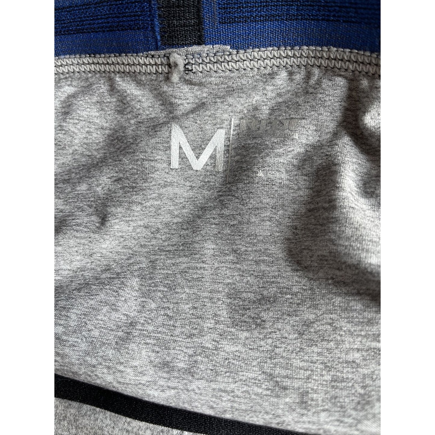 Men's RBX active gray compression shorts medium