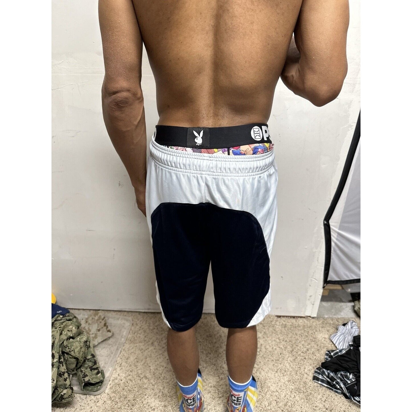 Men’s Blue Champion Navy Medium Athletic Shorts With Pockets