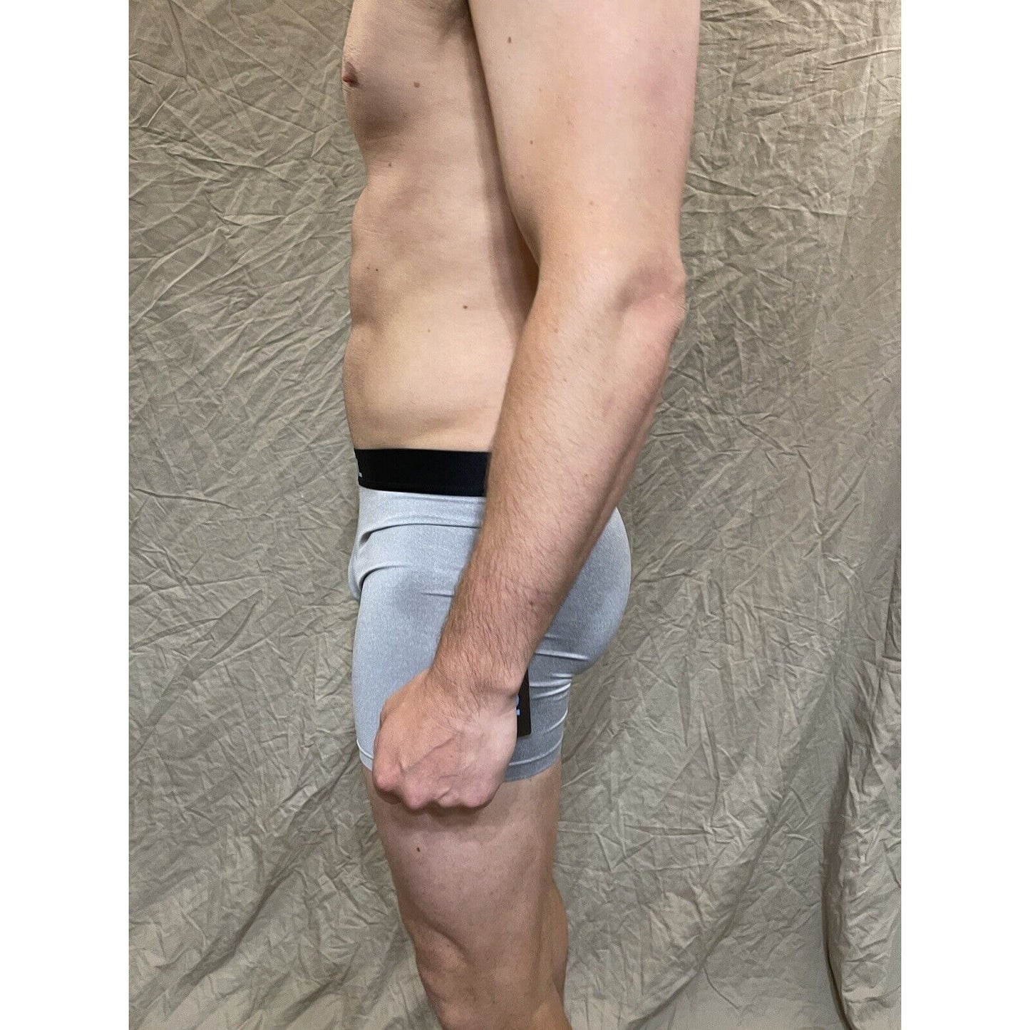 men's icy grey 32 degrees cool compression boxer brief Small