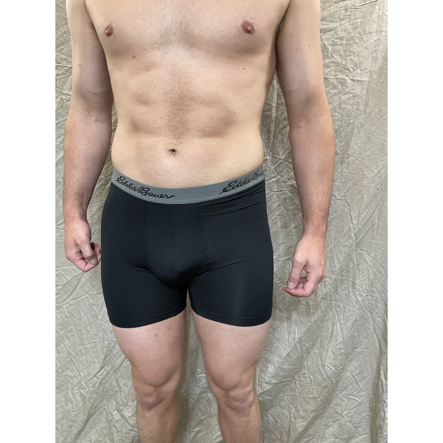 men's eddie bauer Large Black boxer brief