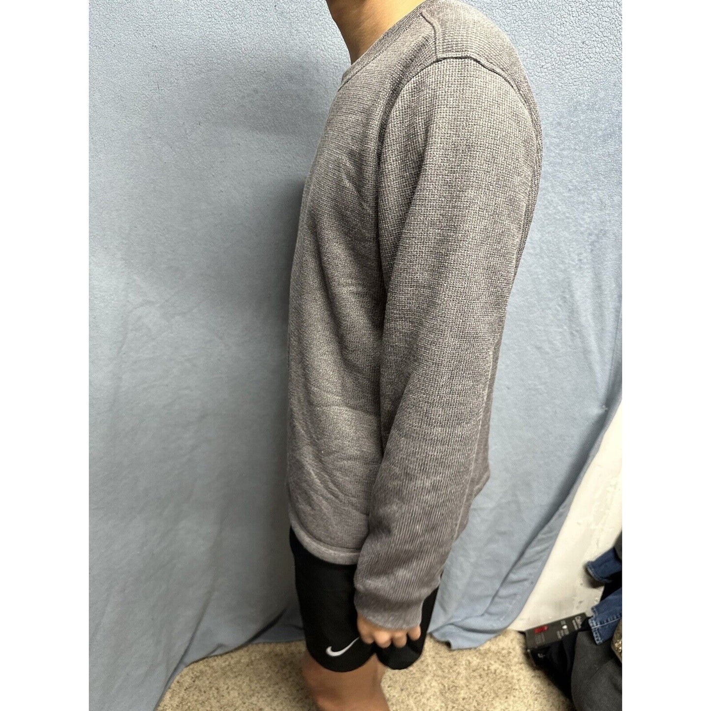 Men’s Pullover Gray B.C. Clothing Heritage Sweater Large
