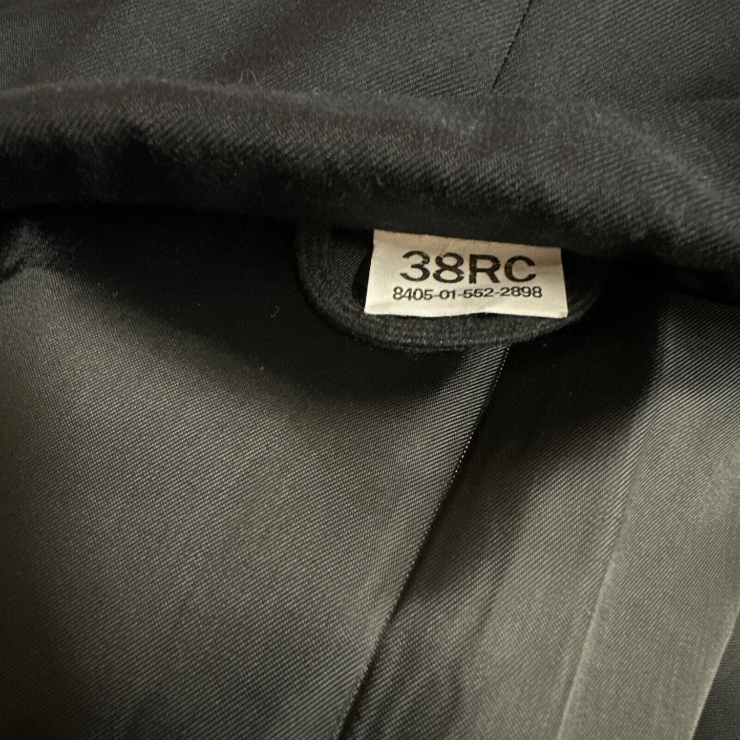 Army Service Coat Men’s 38 RC Specialist Rank poly/wool defense logistics