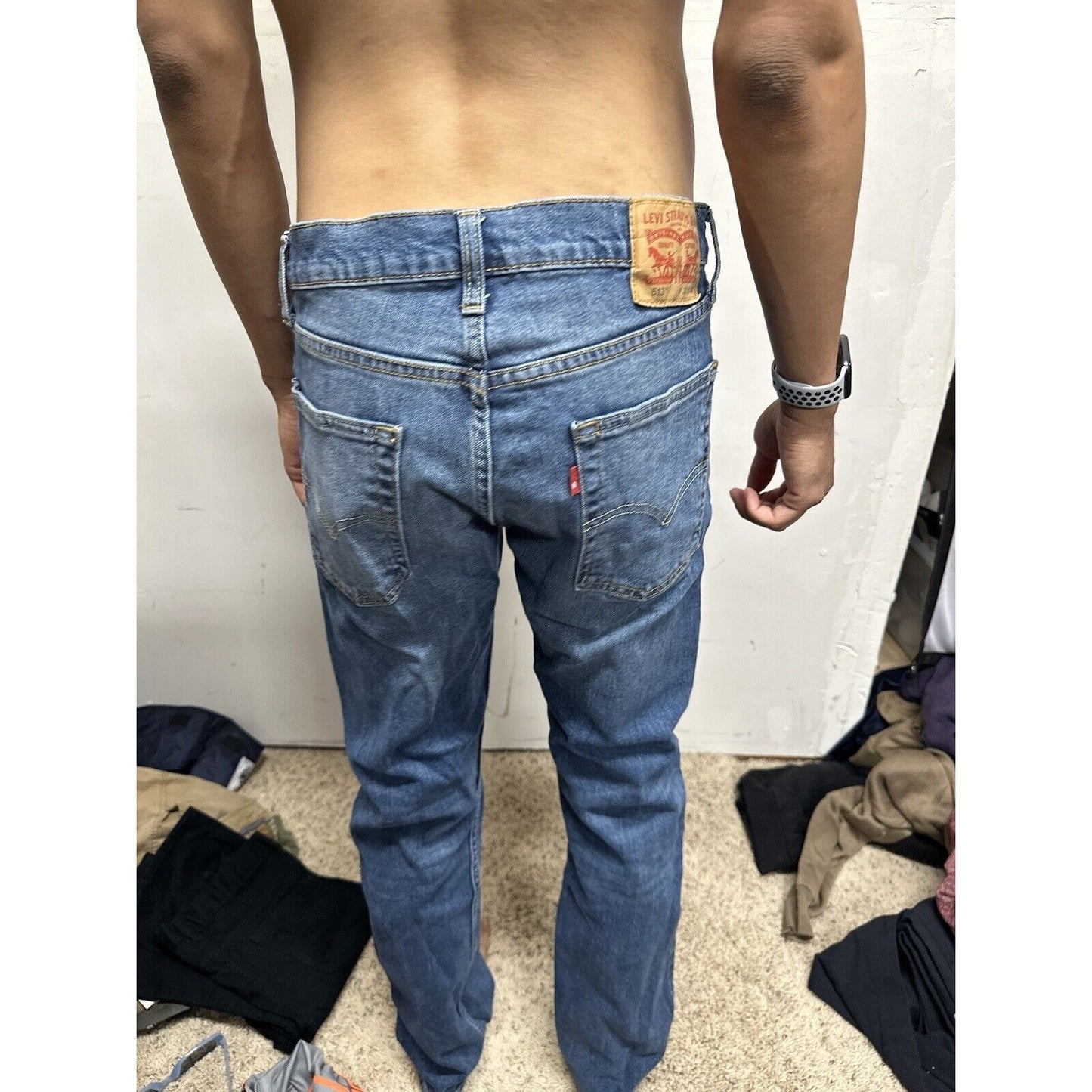 Men’s Levi’s 513 Blue Jeans 32 X 32