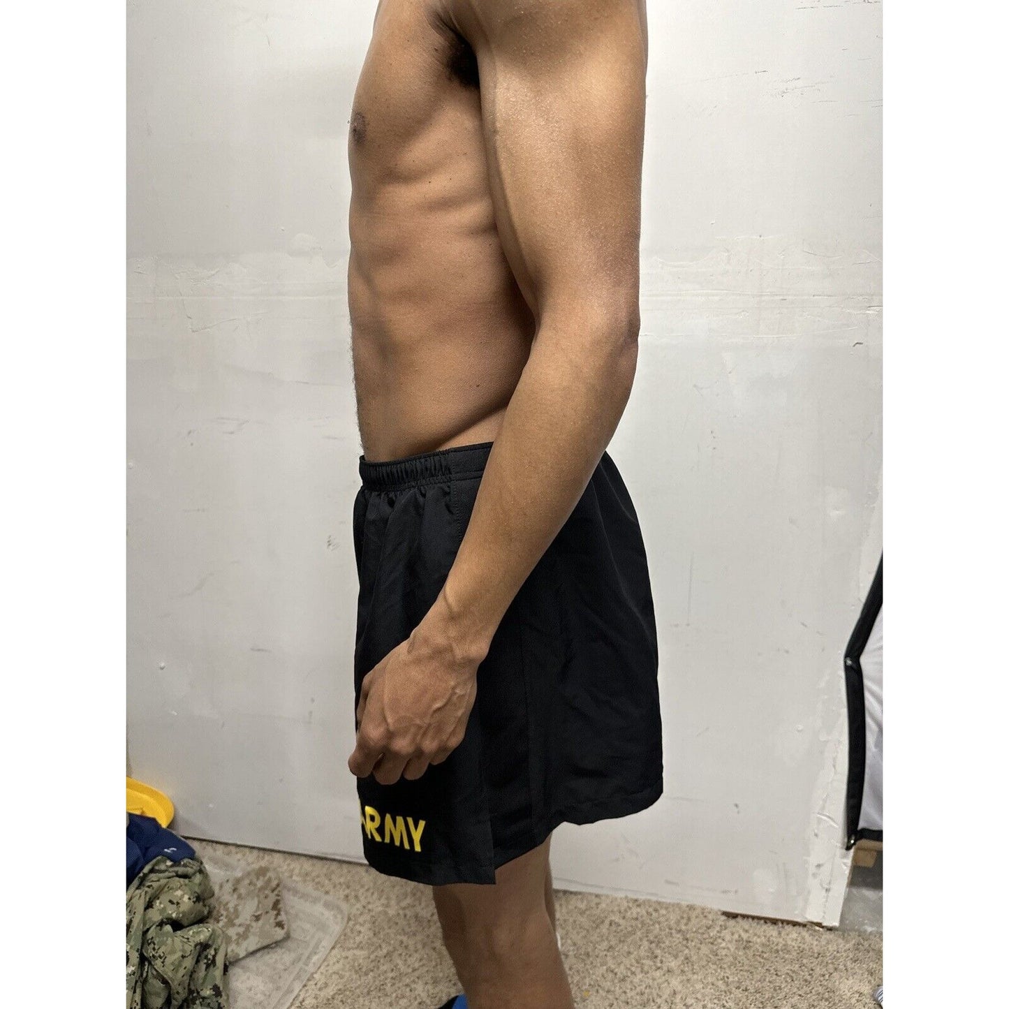 Men’s Army Apfu Fitness Uniform Black Large
