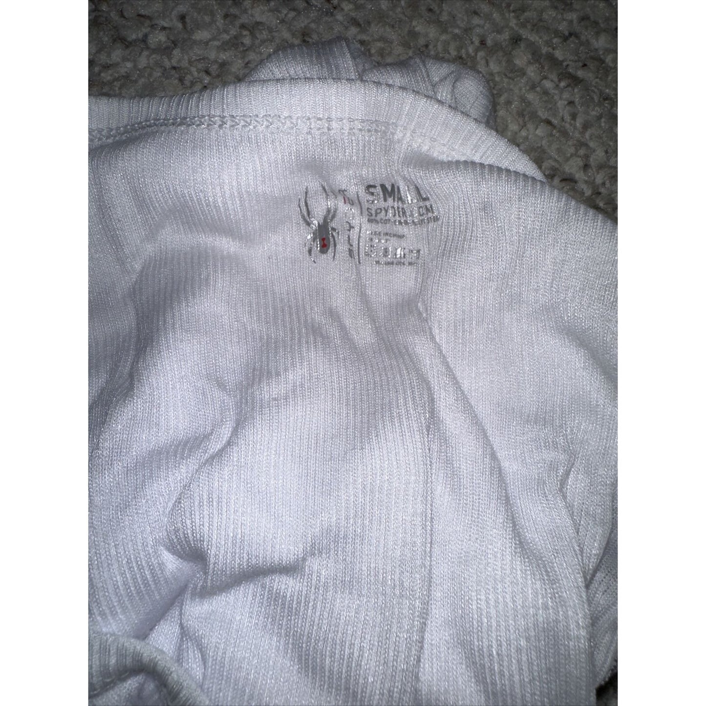 Men’s White Muscle Shirt Tank Papi Large