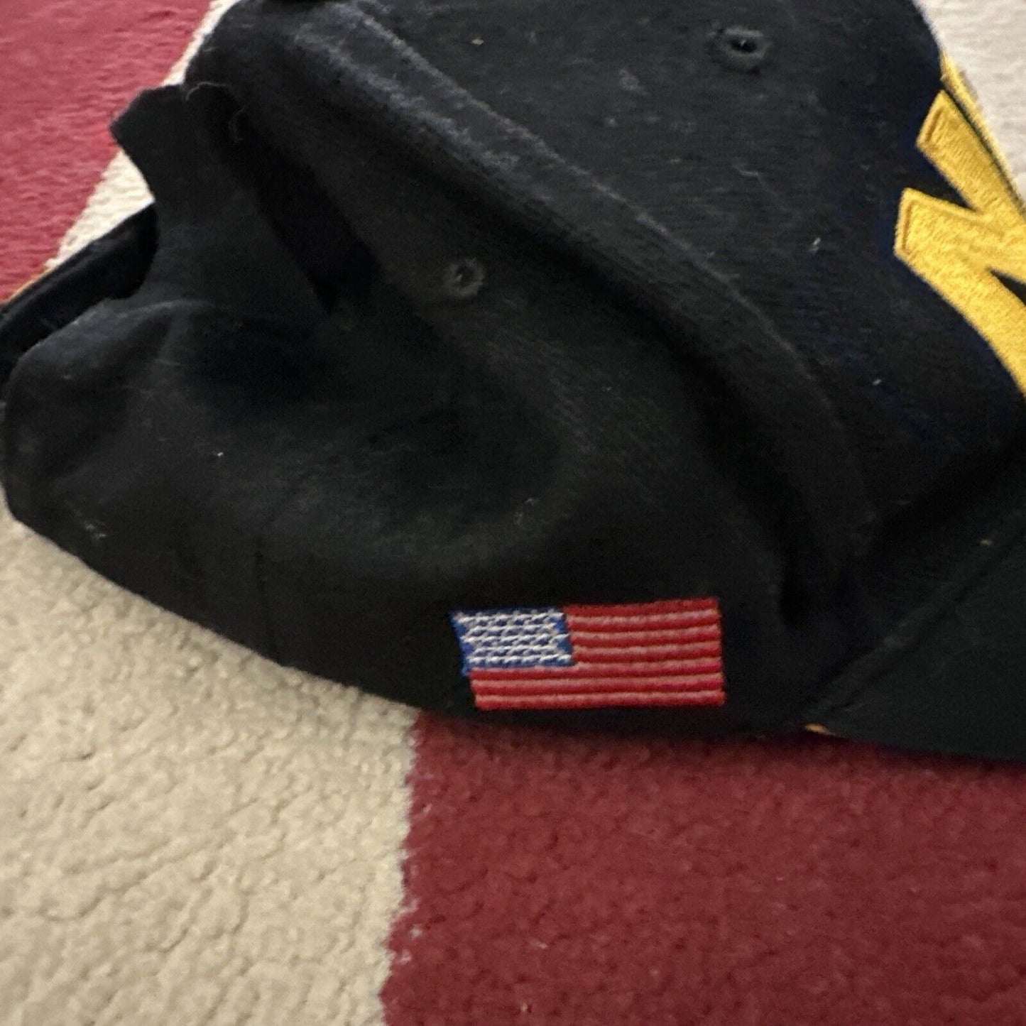 Men’s Black NRA National Rifle Association Baseball Cap Hat