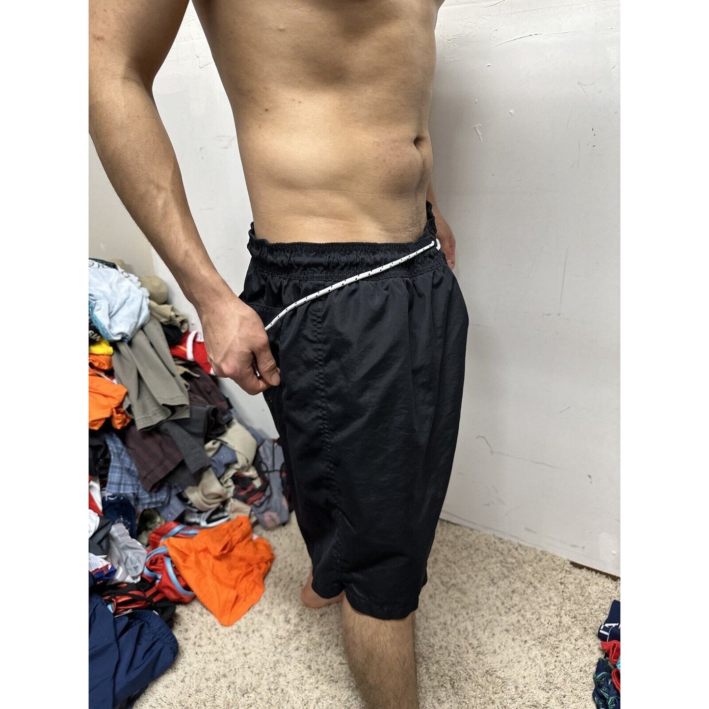Men’s Old Navy Xxl Black Shorts Trunks With Inner Lining
