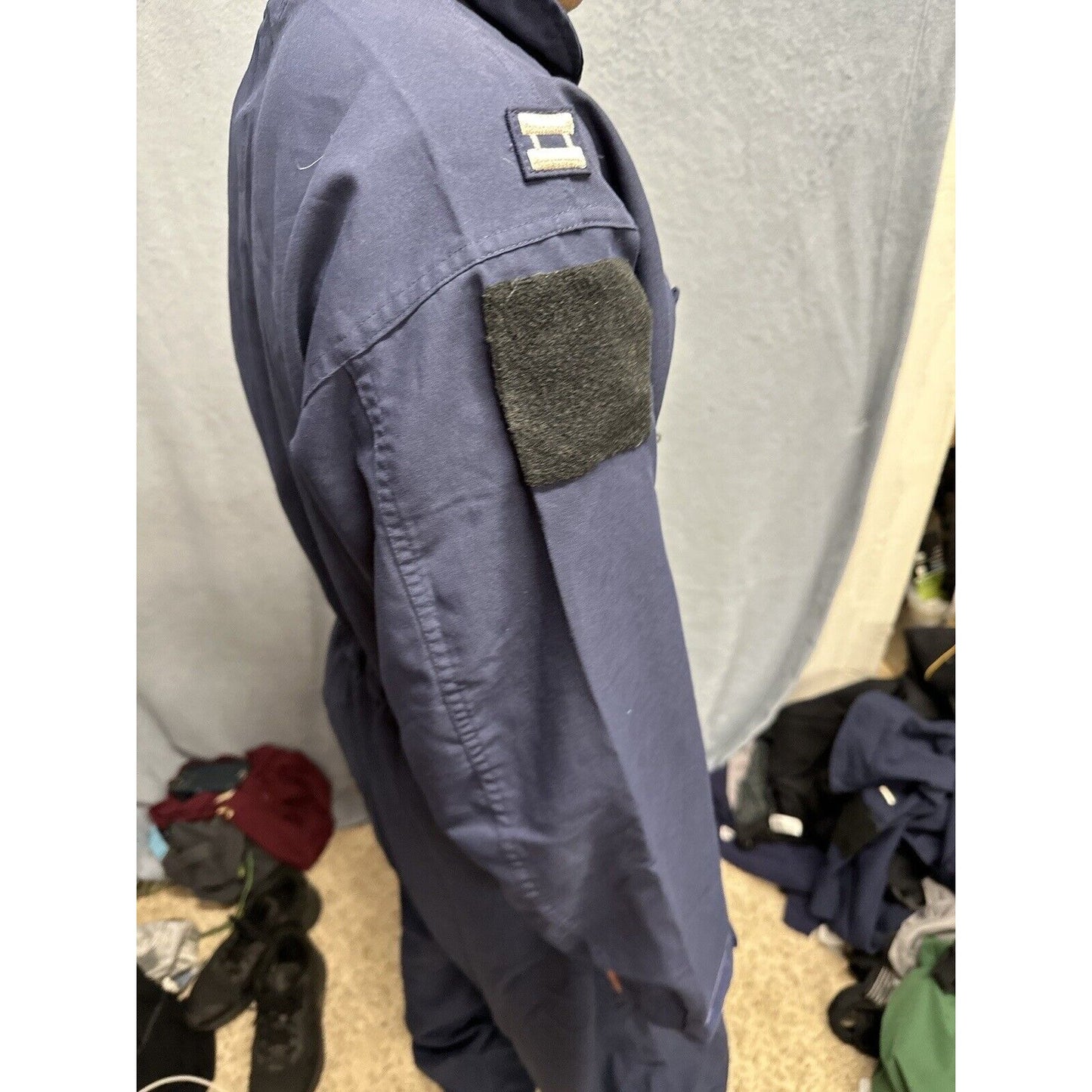 Men’s Dark Blue Strategic Air Command Missile Crew Coverall Uniform Suit O-3