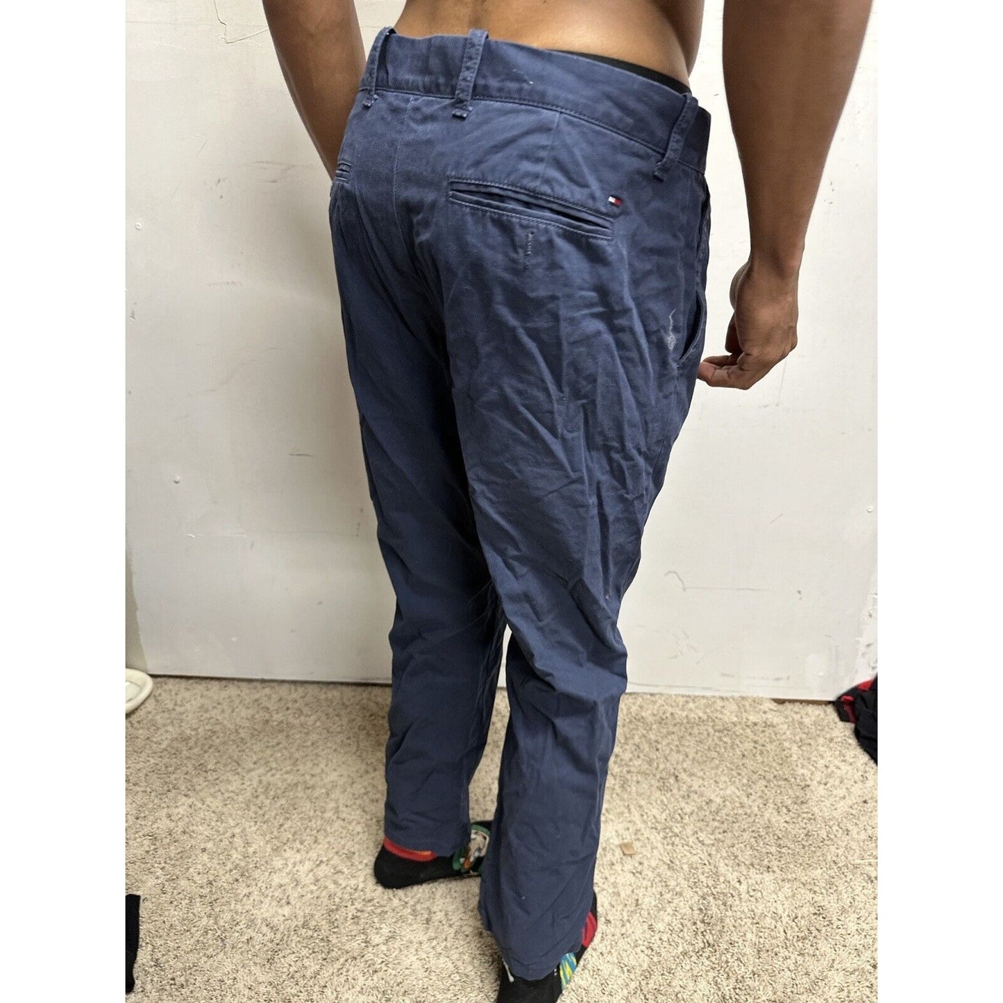 Men’s Blue Tommy Hilfiger 32 X 30 Dress Pants Slacks