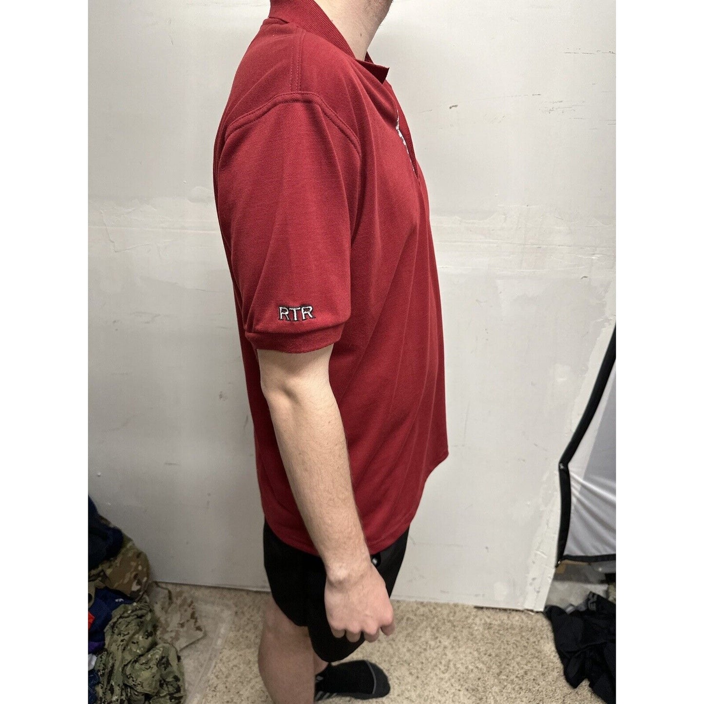Men’s Medium Alabama Wakefield Built By BAMA CRIMSON tide Polo Shirt