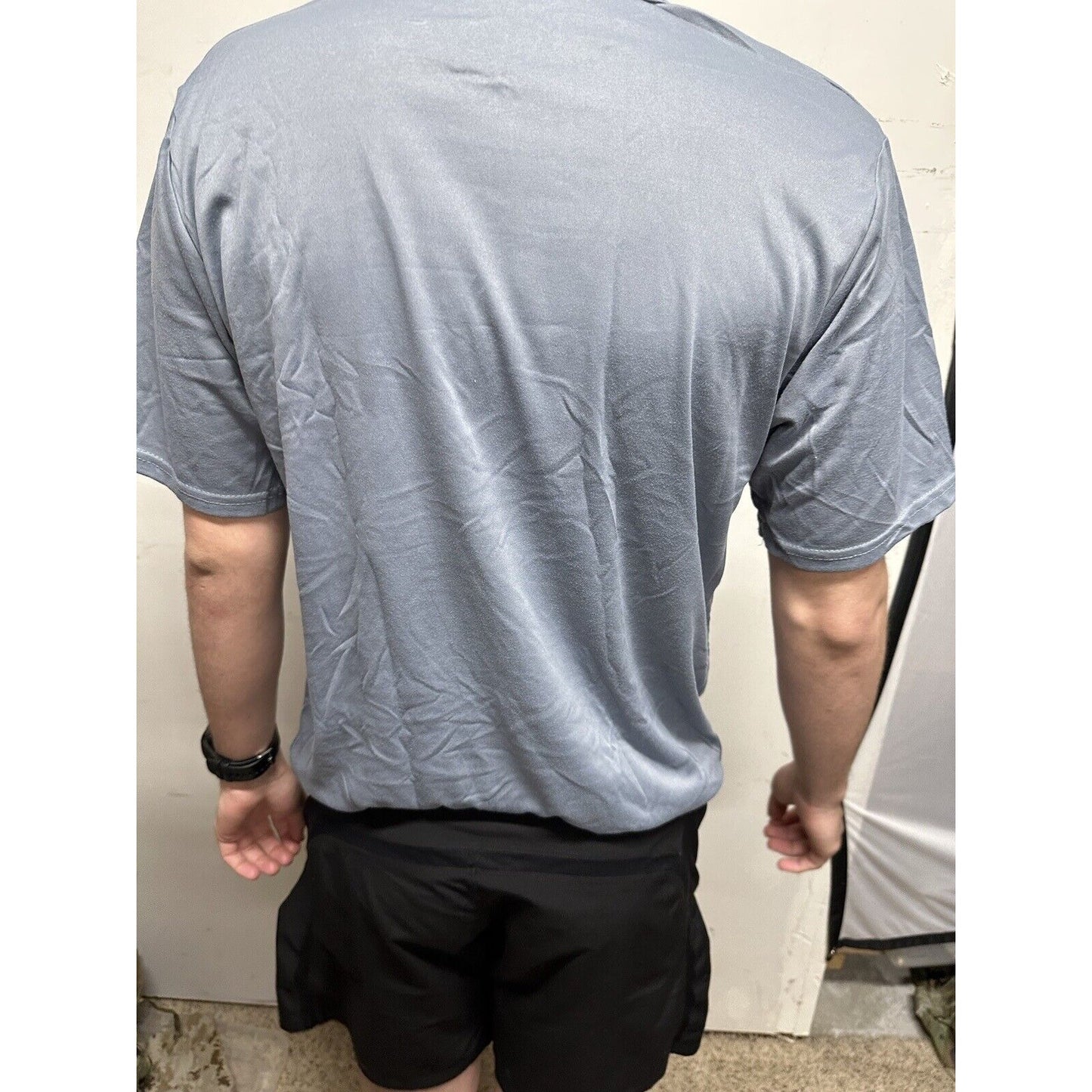 Men’s TKO Large Gray Short Sleeve Tshirt polyester