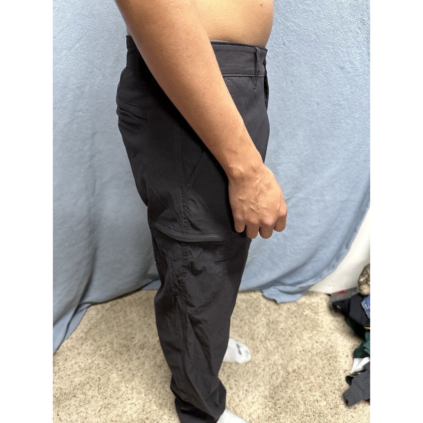 Men’s Union Bay 38x34 Black Nylon And Spandex Pants