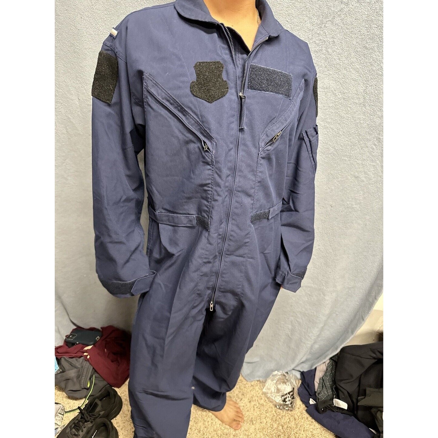 Men’s Dark Blue Strategic Air Command Missile Crew Coverall Uniform Suit