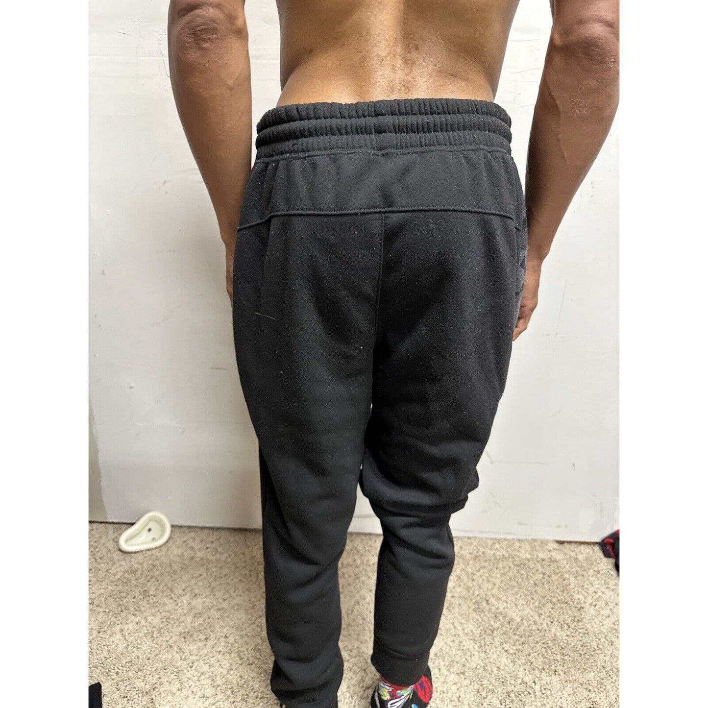 Men’s RBX Black Large With Camo Sweat Pants With Pockets