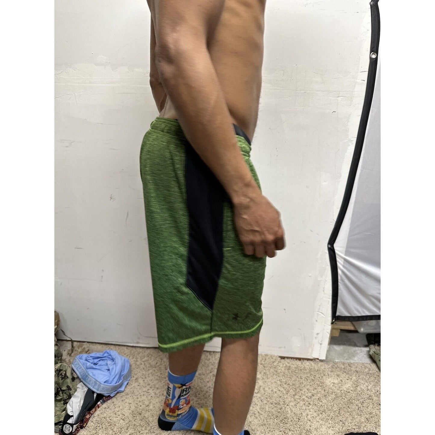 Men’s Green Large Under Armour Athletic Shorts