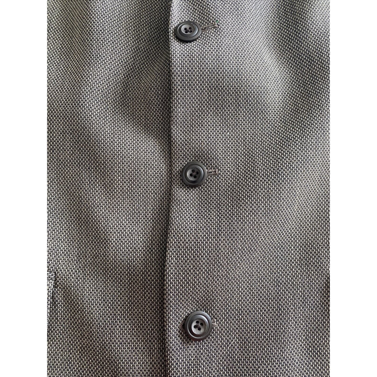 DKNY Men’s size 44L 100% Wool-Laine Brown Blazer