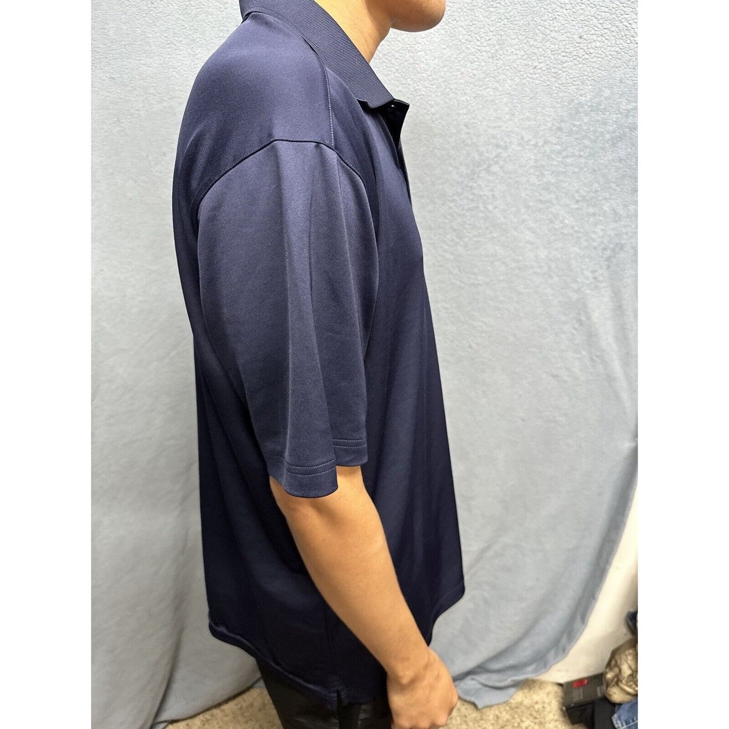 Men’s Dark blue XL Under Armour Loose Polo Shirt University Of Rochester 1850