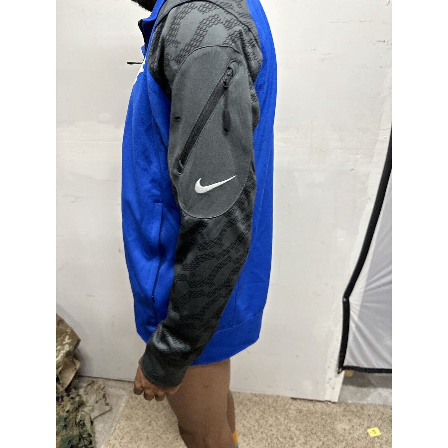 Men’s Blue USAFA Air Force Academy Falcons Zip Up Jacket nike dri fit medium