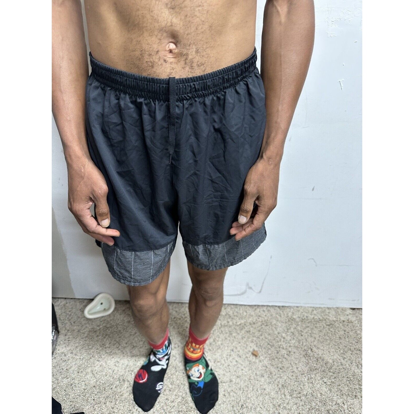 Men’s Black Adidas Supernova Athletic Shorts Fits Like Medium