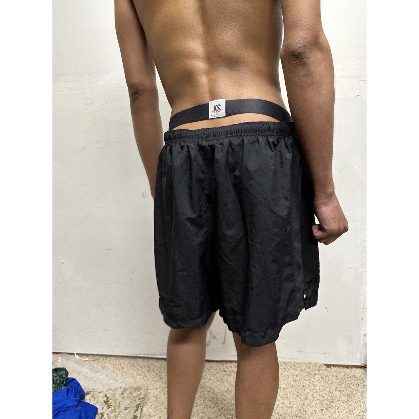 Army black size large physical fitness uniform apfu trunks