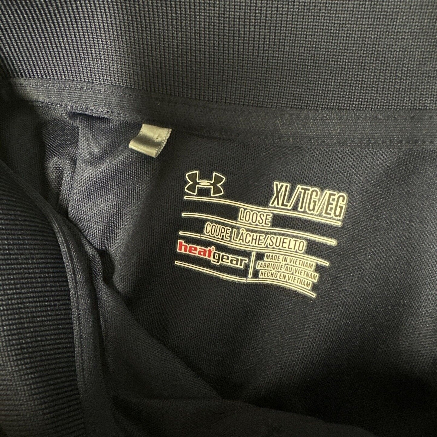 Men’s Dark blue XL Under Armour Loose Polo Shirt University Of Rochester 1850