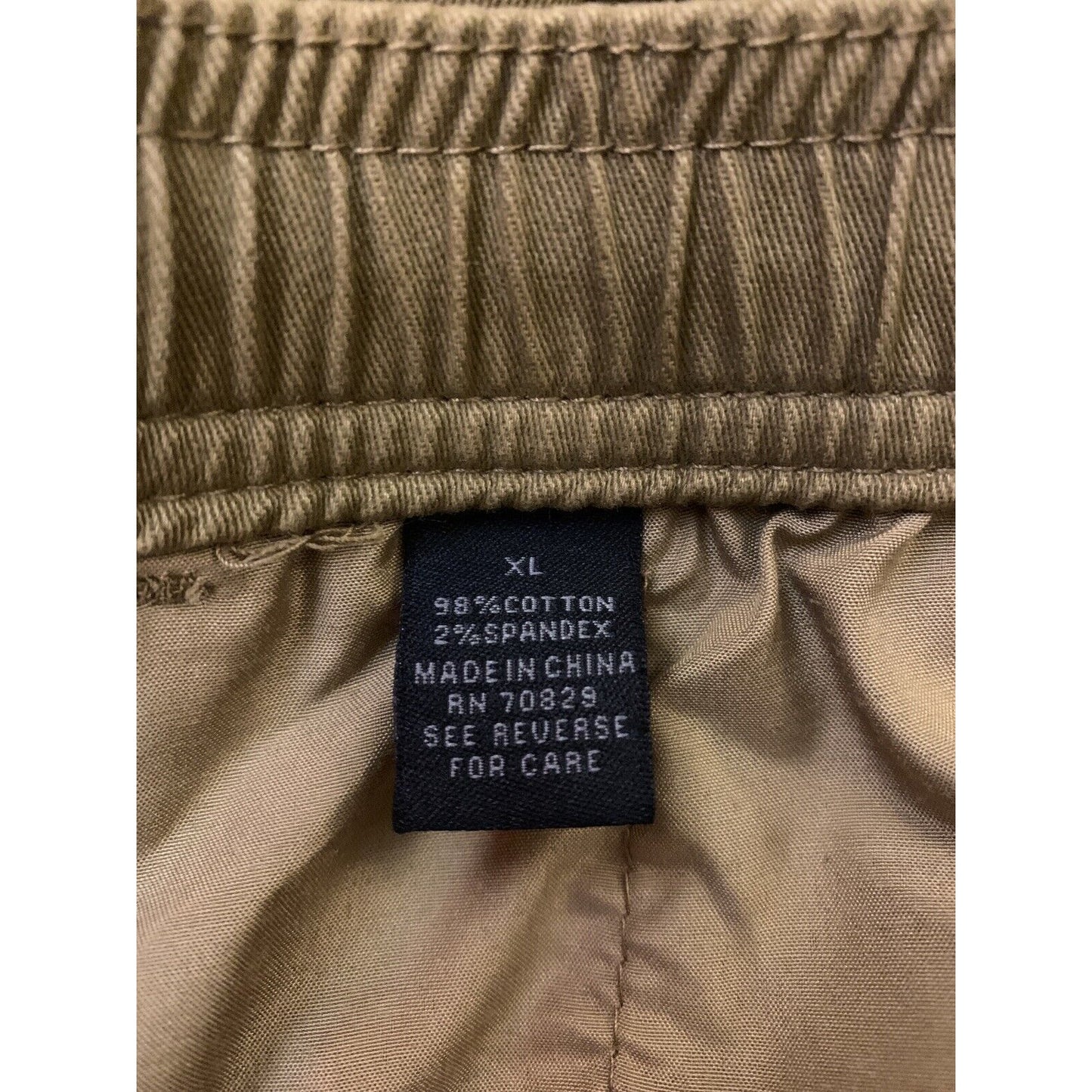 CJ Black Spandex & Cotton Pants XL