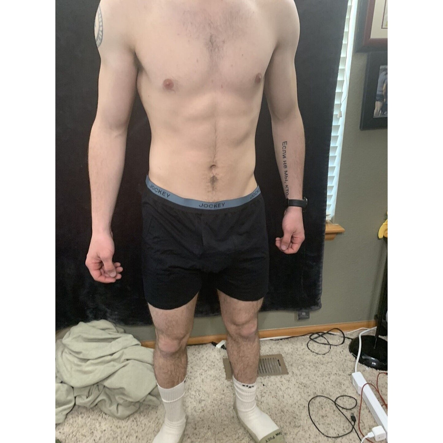 Men’s Jockey Black Ultimate Breathe Boxer Brief XL