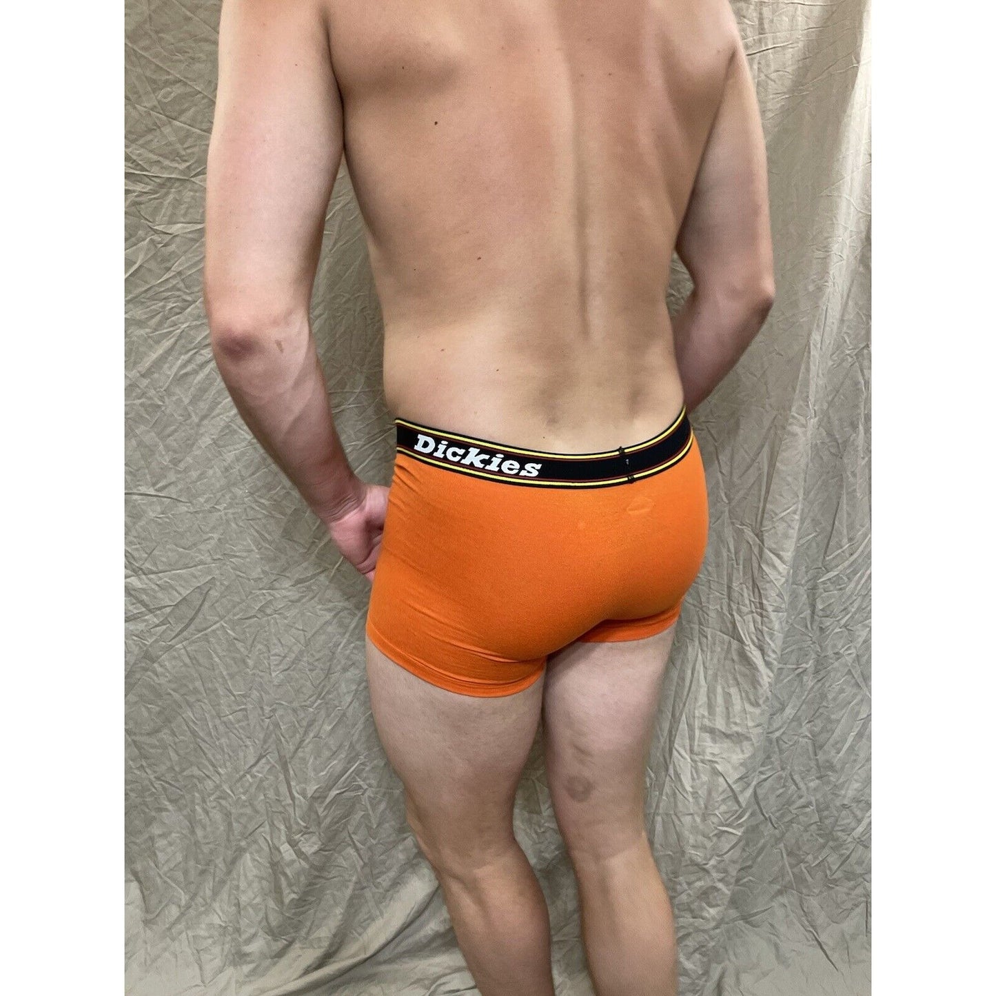 men's dickies Orange boxer briefs size large