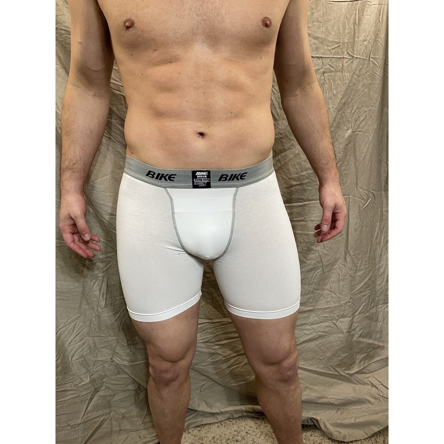 Teen Bike Performance Cotton Boxer and Pro-Edition Cup moitsure wicking Large