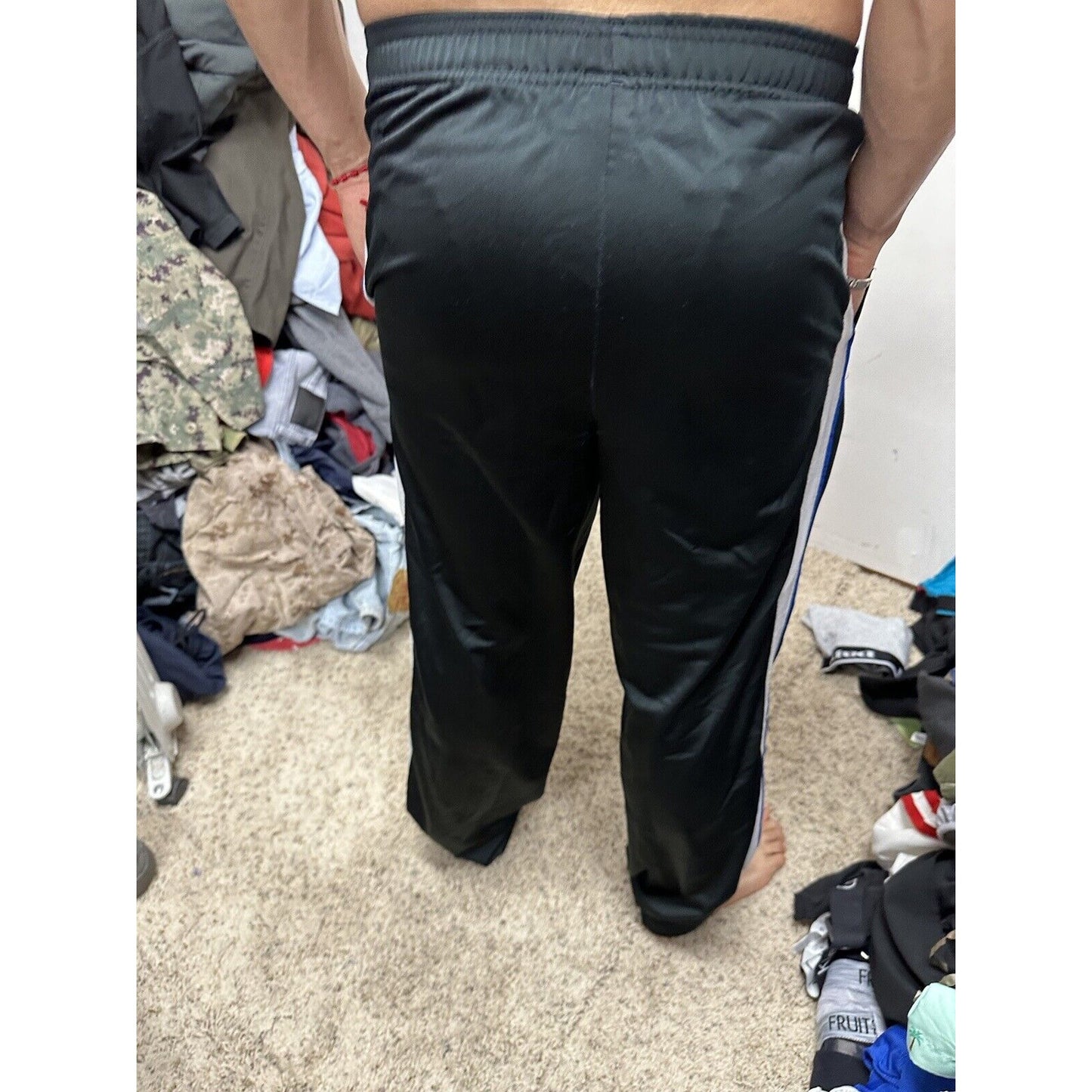 Men’s Champion Black Small Workout Pants Track Running Pants