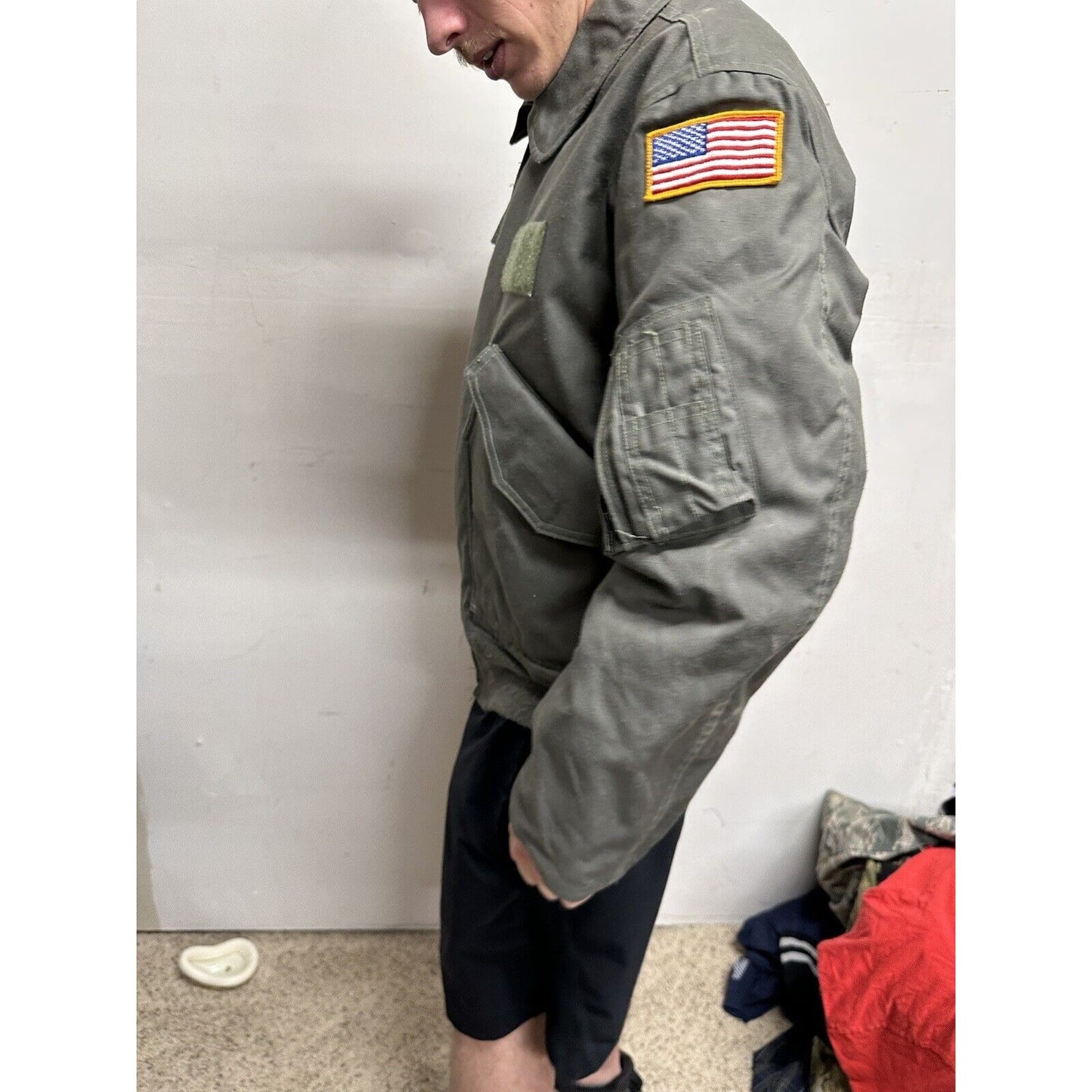 Men’s Air Force Academy USAFA Medium Jacket Flyer’s Cold Weather Flight Jacket