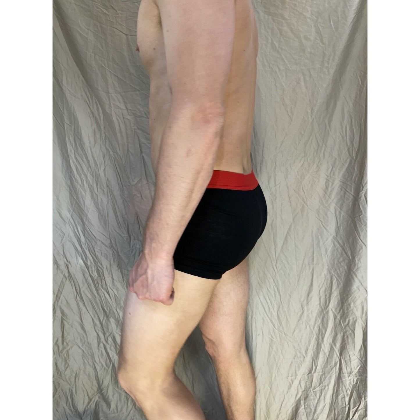 men's aero aeropostale Black With red Band boxer brief