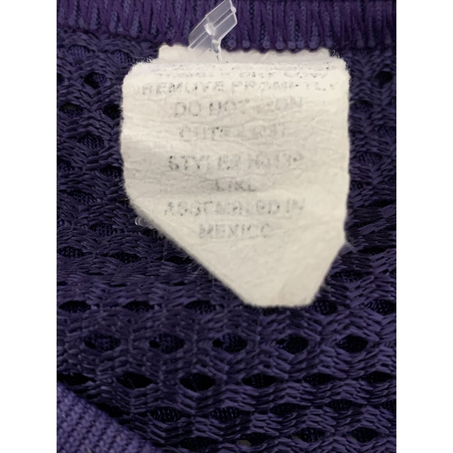 Men’s Large/XL Purple Football Practice Jersey