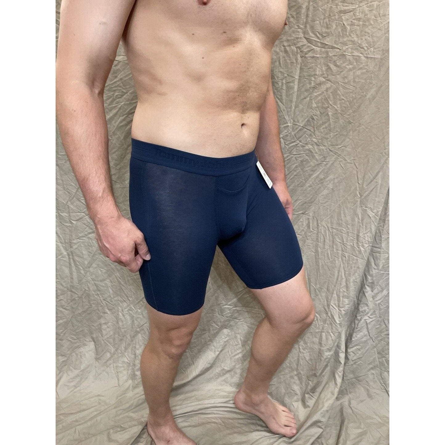 men's Dress Blue tommy john cotton basics boxer brief small