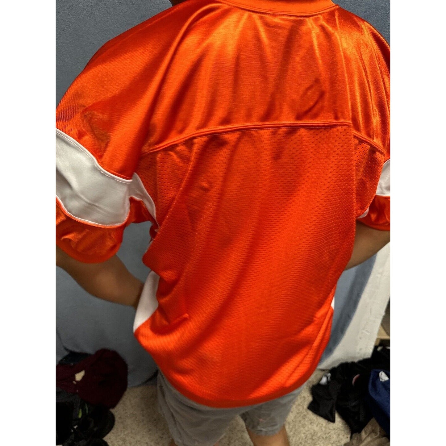 Men’s Orange Champro Sports Medium Football Jersey