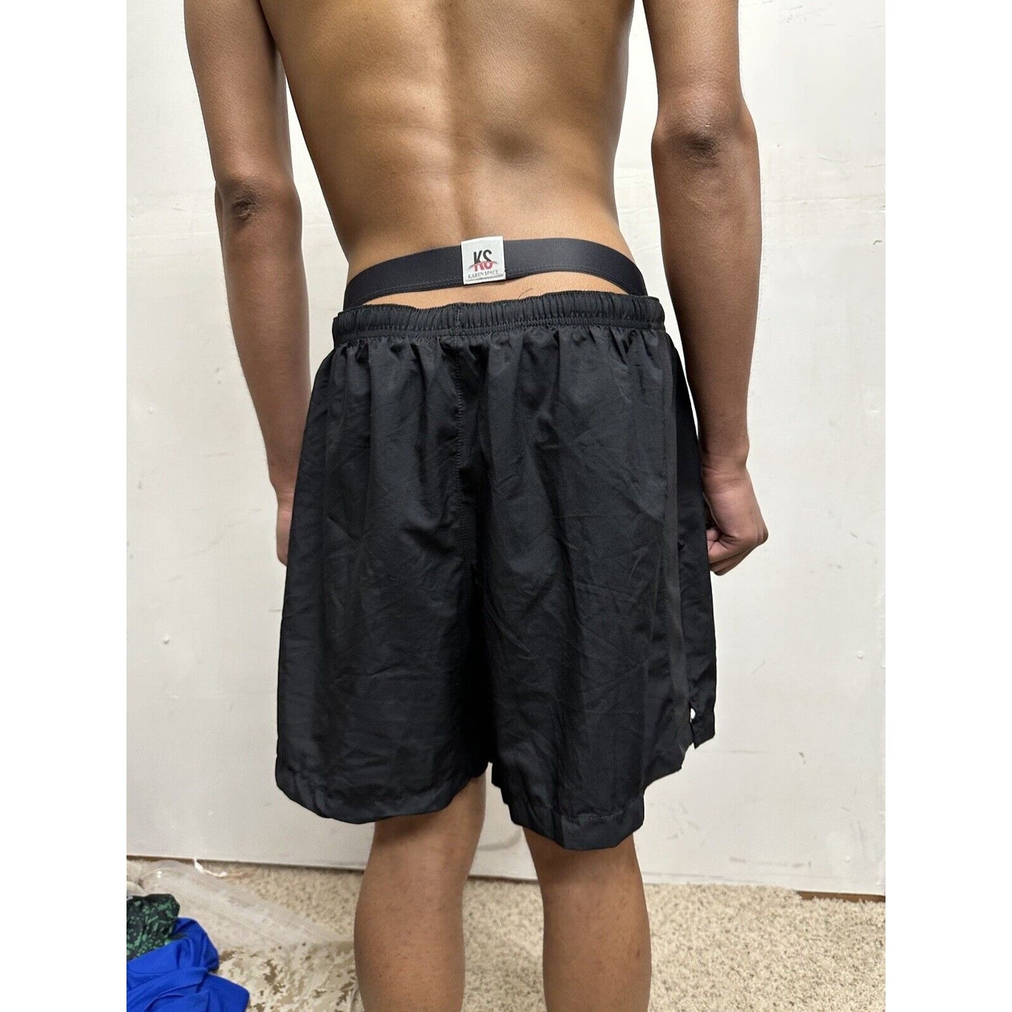 Army black size large physical fitness uniform apfu trunks