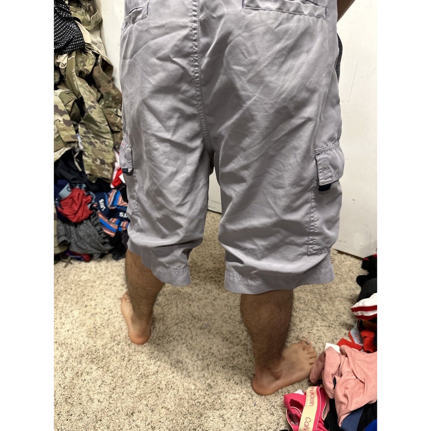 Men’s Gray Shorts Size Small OP One Hundred Percent Original