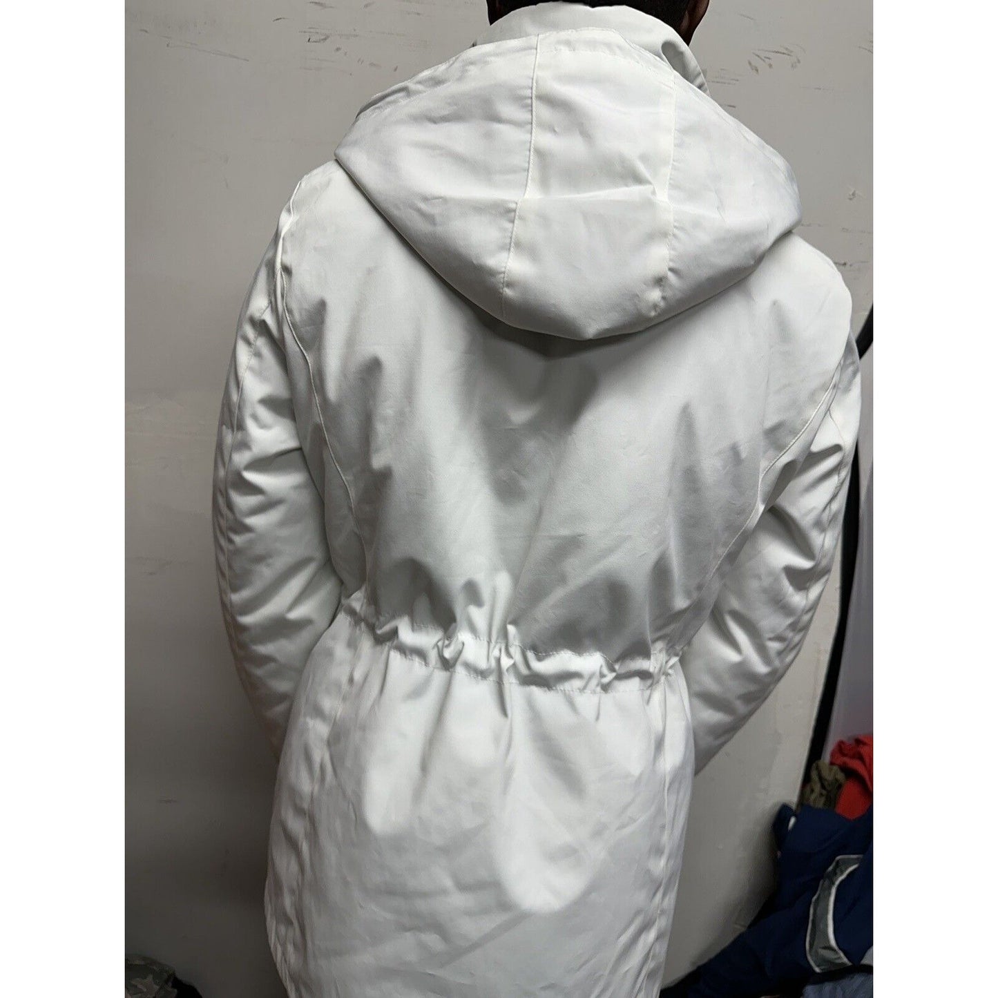 Tommy Hilfiger 3-in-1 All Weather Systems Anorak Jacket L White Navy Women Large