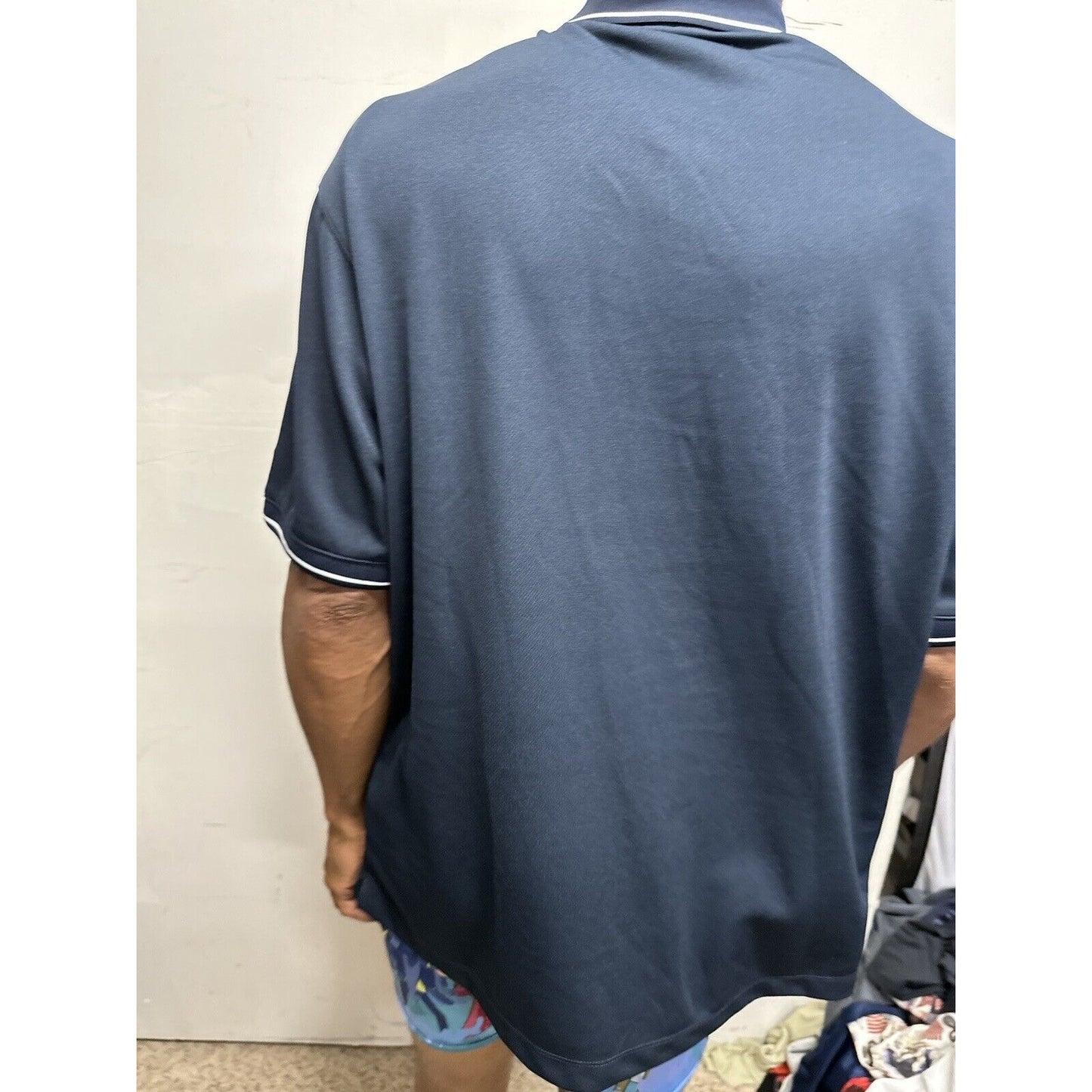 Men’s Dark Blue Nike Golf Large Polo Shirt VR-59 Texas Flying Plane