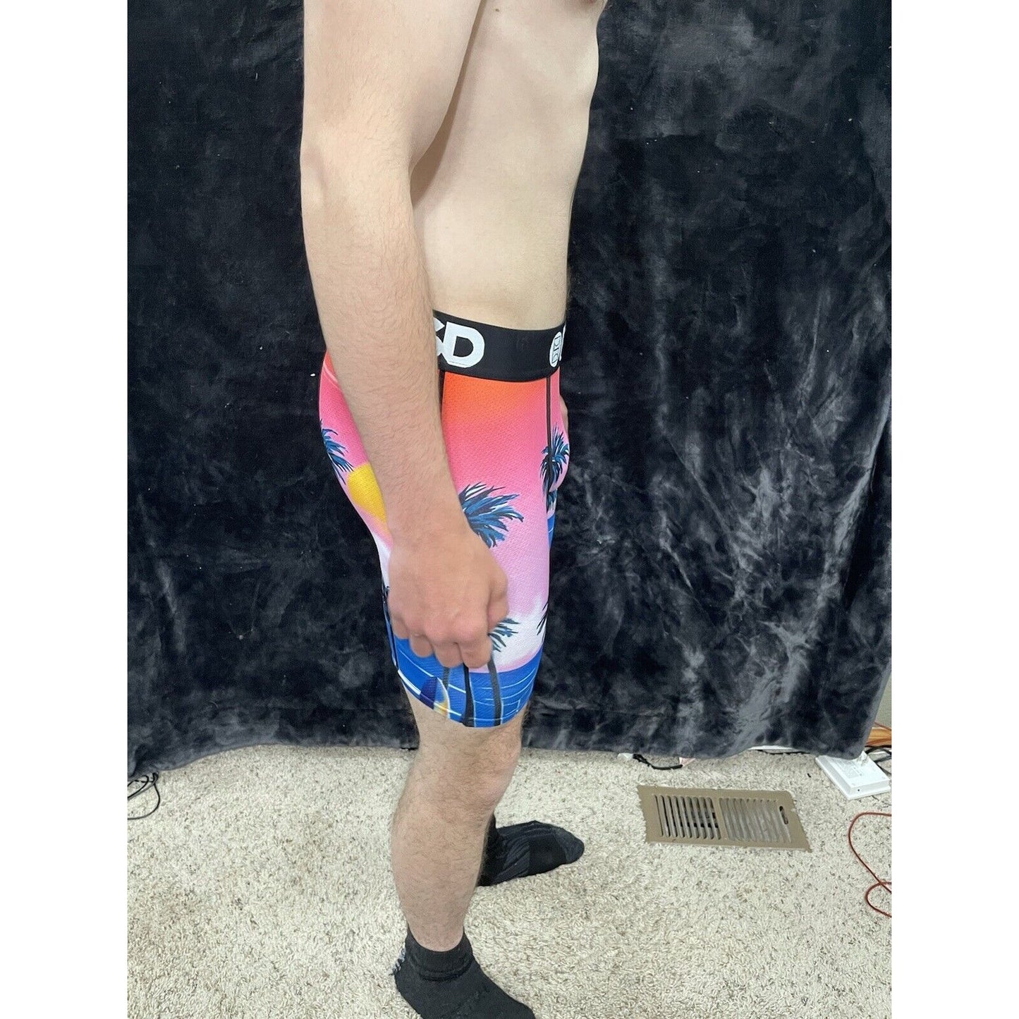 Men’s PSD Medium Boxer Briefs Pink Palms