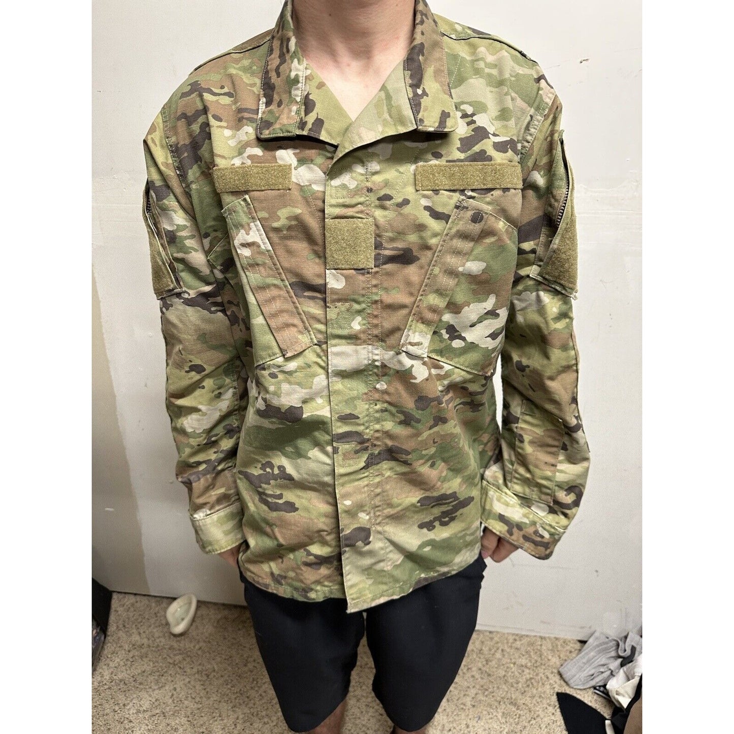 Men’s Medium Regular OCP Army Top Blouse Air Force USSF