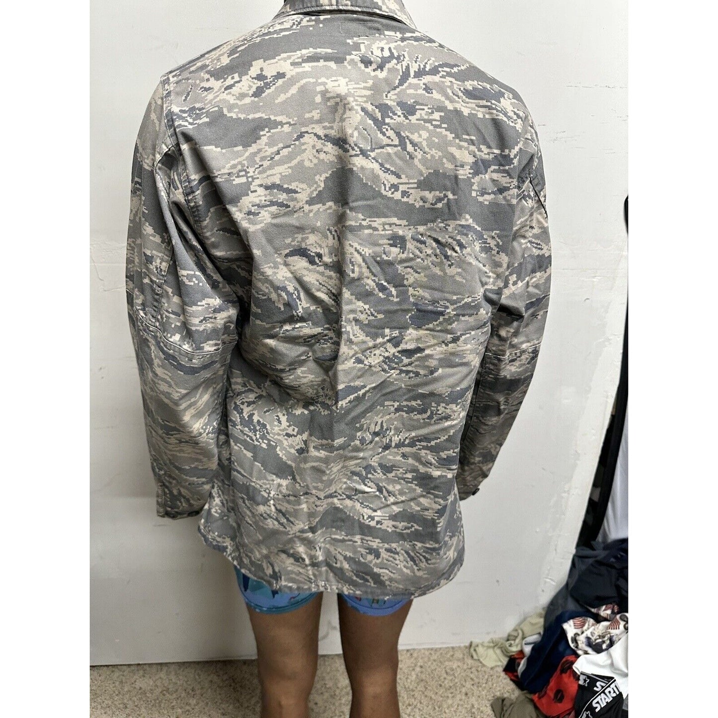 Men’s USAF Abu Airman Battle Uniform 42R Coat Top Blouse Civil Air Patrol